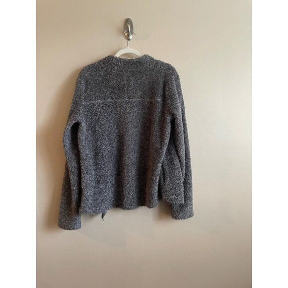 Hem & Thread grey faux fur fuzzy jacket - Picture 2 of 9